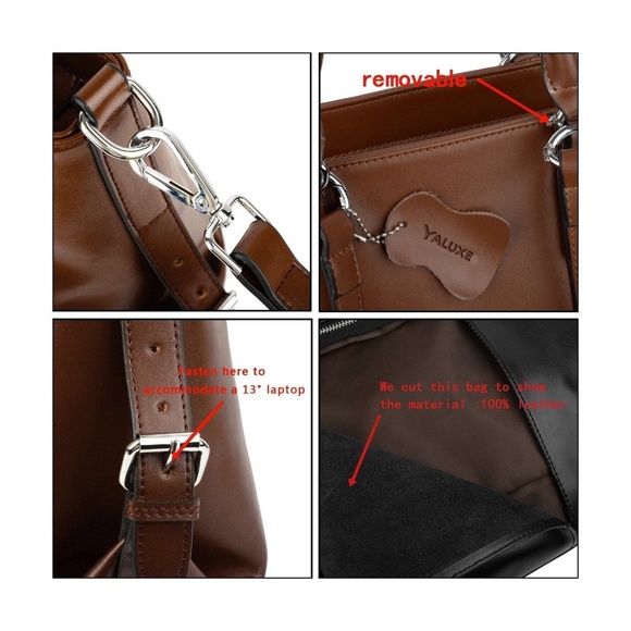 WOMEN'S LARGE LEATHER TOTE - LAST ONE ! - Picture 7 of 7